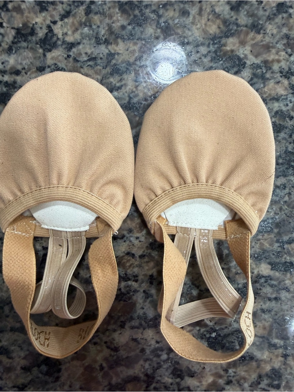 Bloch Tan Canvas Turning Shoes